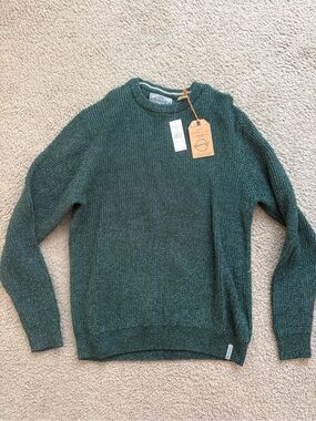 NWT Men's Forest Green Crewneck Sweater